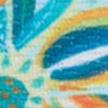 Ettavee Laundry Bag, aqua floral, swatch