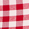 Petite Checkmate Stretch Pant, red/white check, swatch