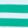 Good Earth Australian Cotton Stripe T-shirt, electric green/white, swatch