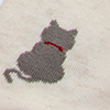3 Pack Cotton Cat Socks, multi, swatch