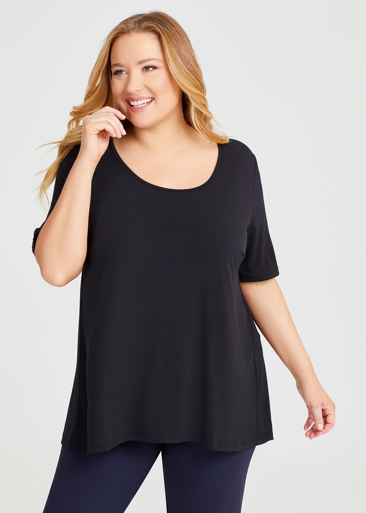 Feeling Better Scoop Neck Top