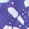 Cotton Shibori Shirred Yoke Top, royal purple/white, swatch