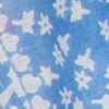 Embroidered Summer Scarf, blue, swatch