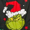 The Grinch Oven Mitt, black, swatch