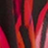 Abstract Tie Dye Cape Kimono, red, swatch