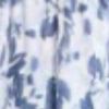 Kylie Henley Neck Top, chambray/white, swatch