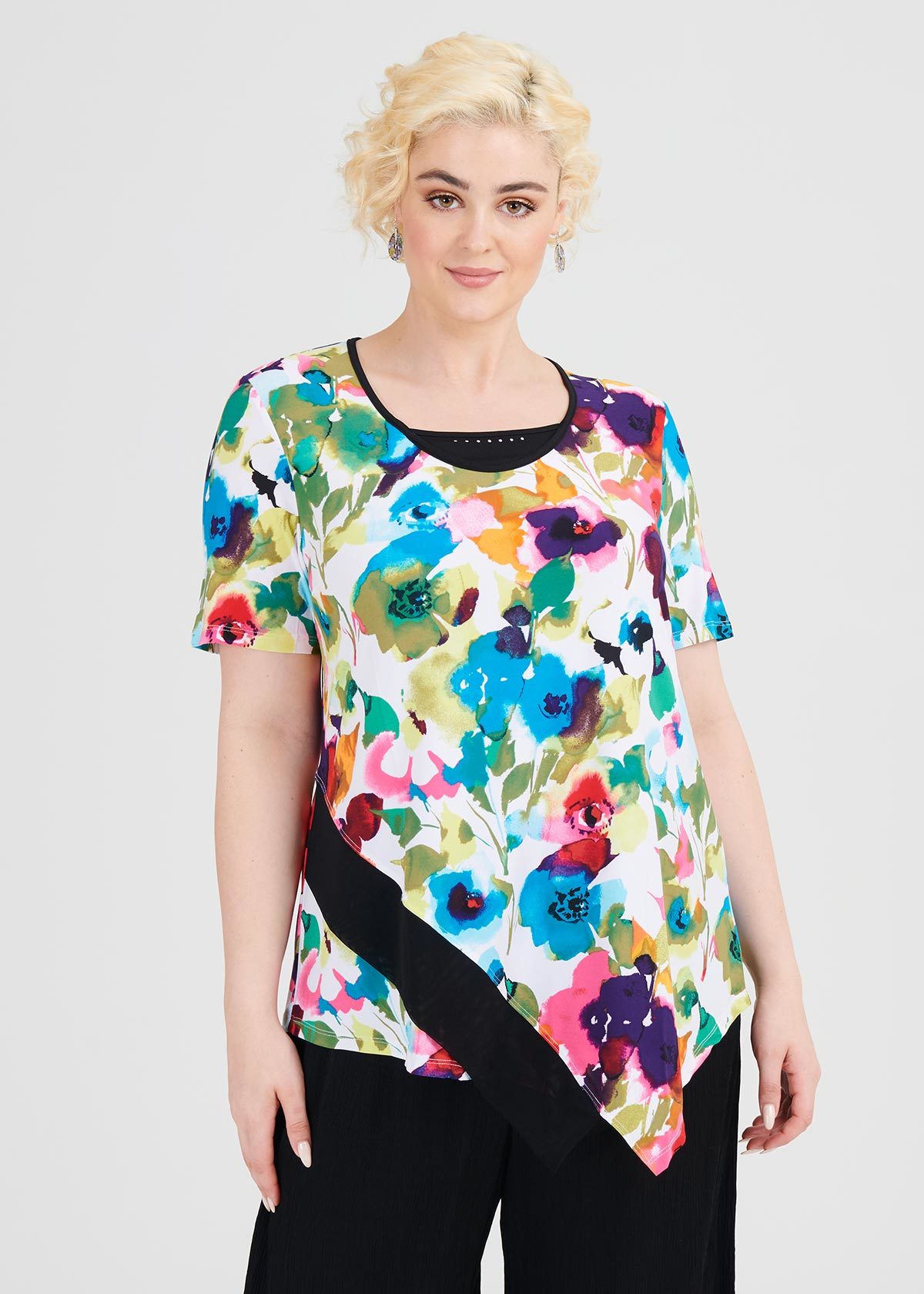 Shop Plus Size Mille Fleur Top in Print | Taking Shape AU