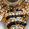 Gold Bee Wonder Clip, gold, swatch