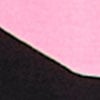 Natural Duo Polka Dot Dress, rosette/black, swatch