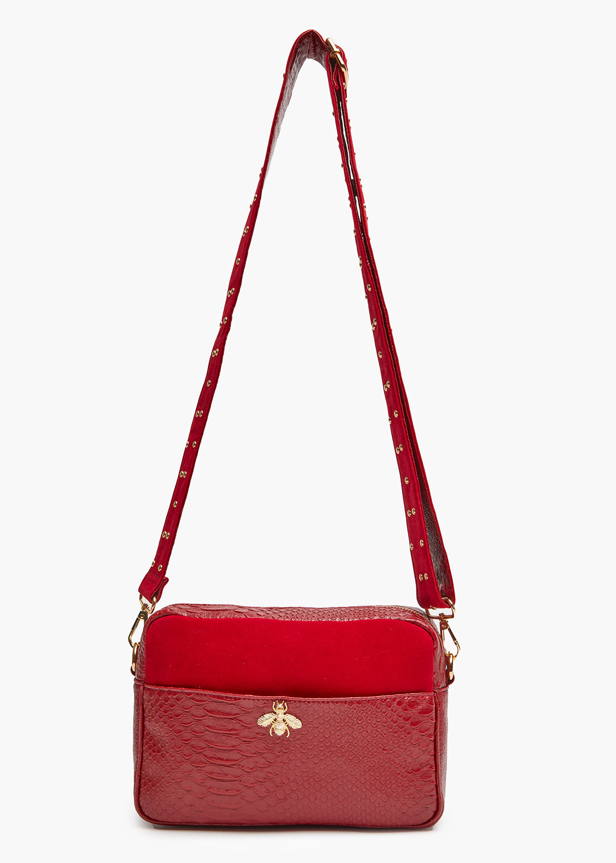 Busy Bee Crossbody- Wildflower Blue main image 0