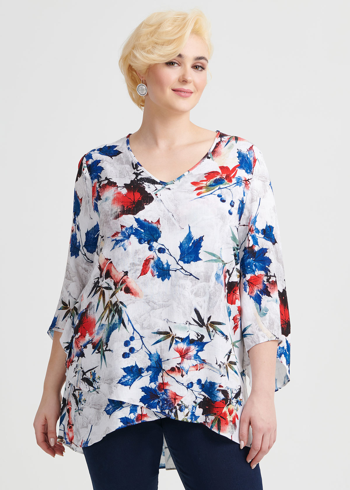 Shop Delat Top in Print in sizes 12 to 30 | Taking Shape AU