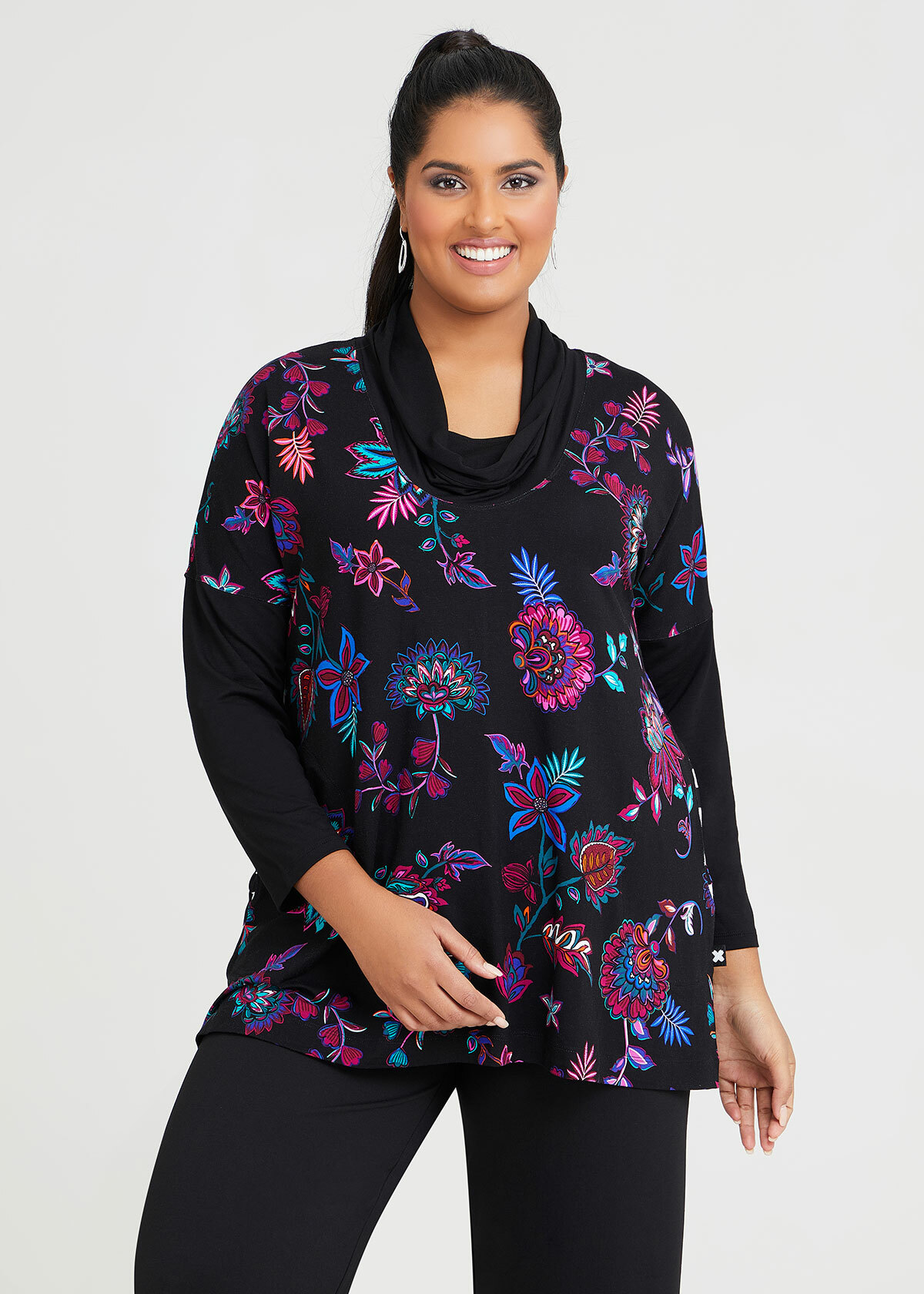 Shop Plus Size Natural Dolce Vita Top in Floral | Taking Shape AU