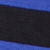 Natural Stripe 3/4 Sleeve T-shirt, lapis blue/black, swatch