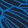 Hollie Print Top, black/cobalt, swatch