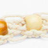 Beaded Rope Belt, natural, swatch