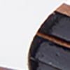 Thin Circle Magnetic Bracelet, black/silver, swatch
