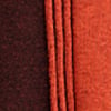Spliced Stripe Cotton Knit Jumper, black/orange, swatch