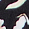 Panel Detail Crushed Top, black floral, swatch