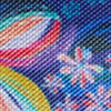 Ettavee Twist Fan, floral, swatch