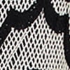 Crochet Rosie Overtop, black/cream, swatch