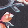 Cotton Winter Floral Pintuck Top, print, swatch