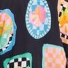 Natural Fruit Print Bomber Jacket, , swatch