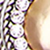 Two Tone Disc Pendant, , swatch