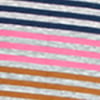 Cotton Stripe T-shirt, multi stripe, swatch