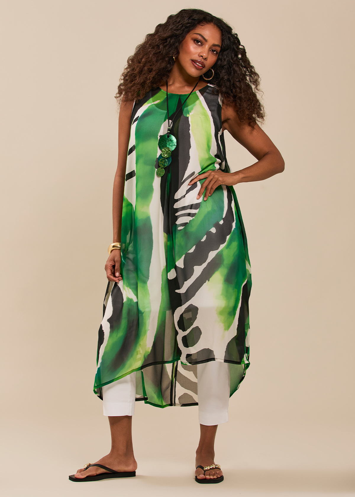 Chiffon Summer Spritz Dress