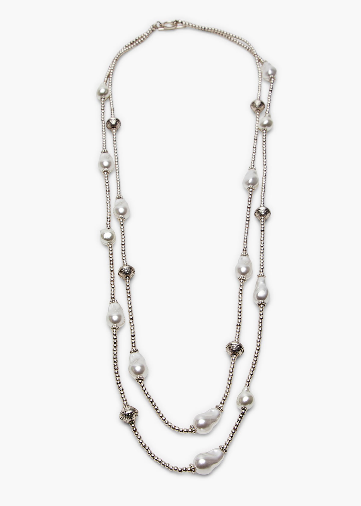 Long Pearl Necklace