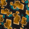 Jacquard Spliced Snug Tunic, black/mustard print, swatch