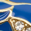 Magnetic Glasses Holder - Bird, gold, swatch