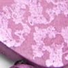 Metallic Foil Statement Necklace, purple, swatch