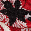 Crushed Paisley Boarder Scarf, , swatch