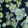 Bamboo Botanic Chiffon Hem Top, print, swatch