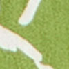 Piia Swing Natural Top, green print, swatch