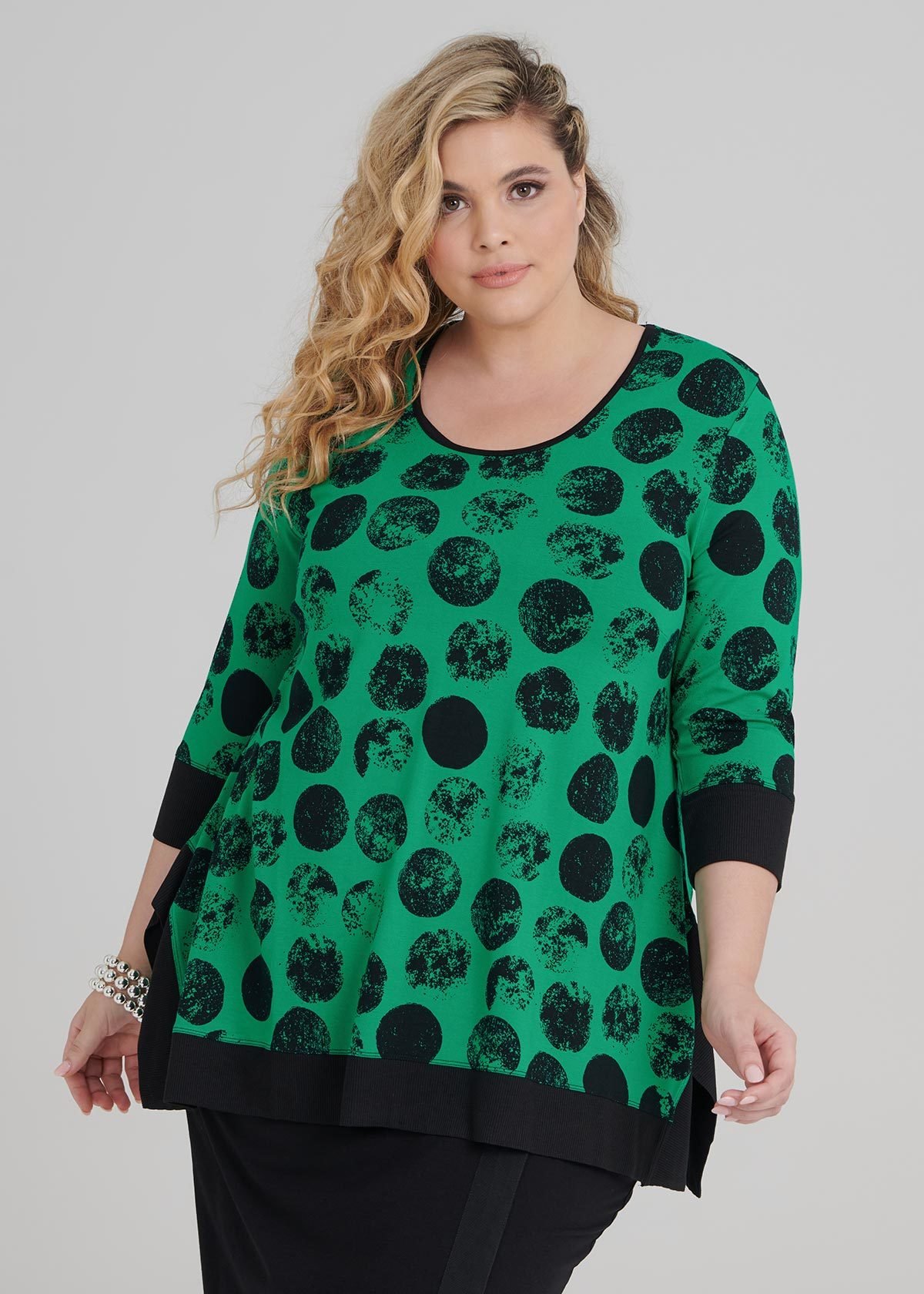 Shop Plus Size Orb Top in Green | Sizes 12-30 | Taking Shape AU