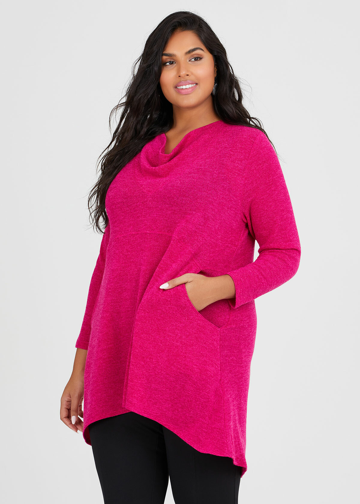 Shop Plus Size Tameeka Tunic in Pink | Taking Shape AU