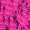 Wool Blend Slub Cardigan, hot pink/black, swatch