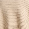 Rib Knit Twist Poncho, sand, swatch