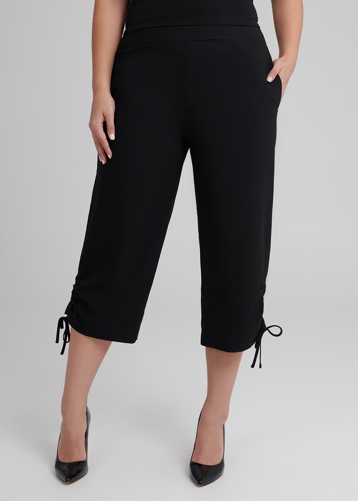 Shop Plus Size Take It Easy Pant In Black 