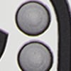 Lady Silicone Baggage Tags, black, swatch