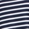 Cotton Knee Length Stripe Dress, navy/white, swatch
