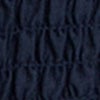 Cotton Shirred Floral Dress, navy/white, swatch