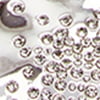 Silver Diamante Long Necklace, silver, swatch