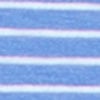 Scoop Neck Stripe T-shirt, sky blue/white, swatch