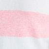 Block Stripe Crew Neck Jumper, blush pink/off white, swatch