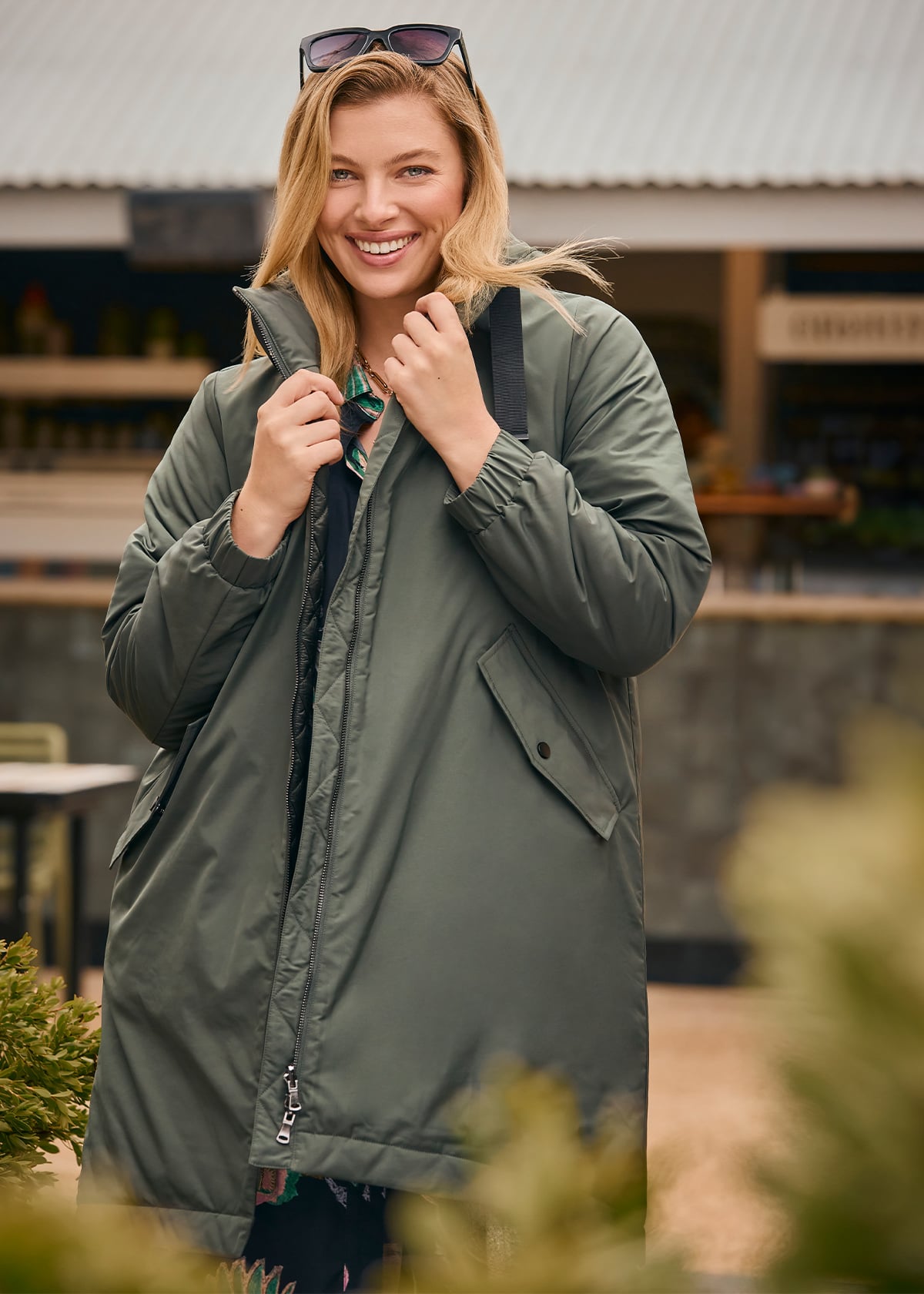 Reversible Ivy Shower Resist Jacket