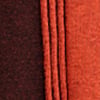 Spliced Stripe Cotton Knit Jumper, black/orange, swatch