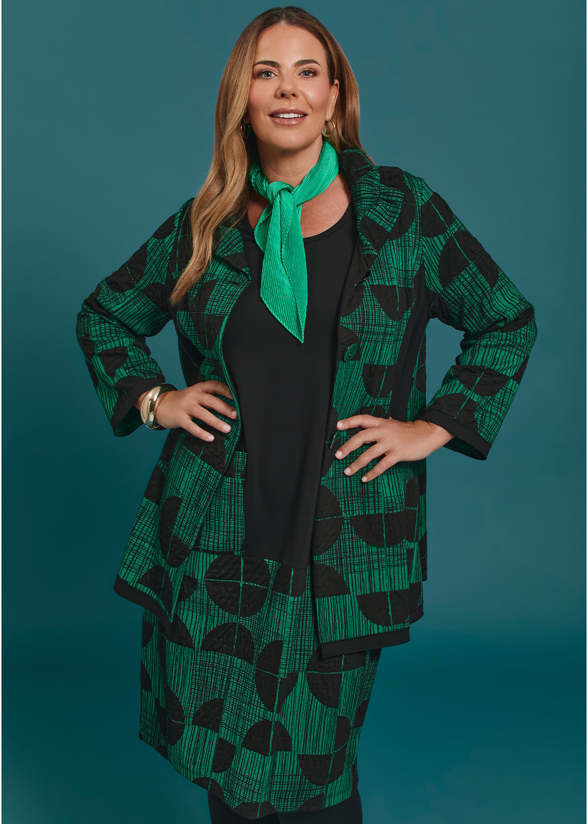 Eclipse Swing Jacquard Jacket